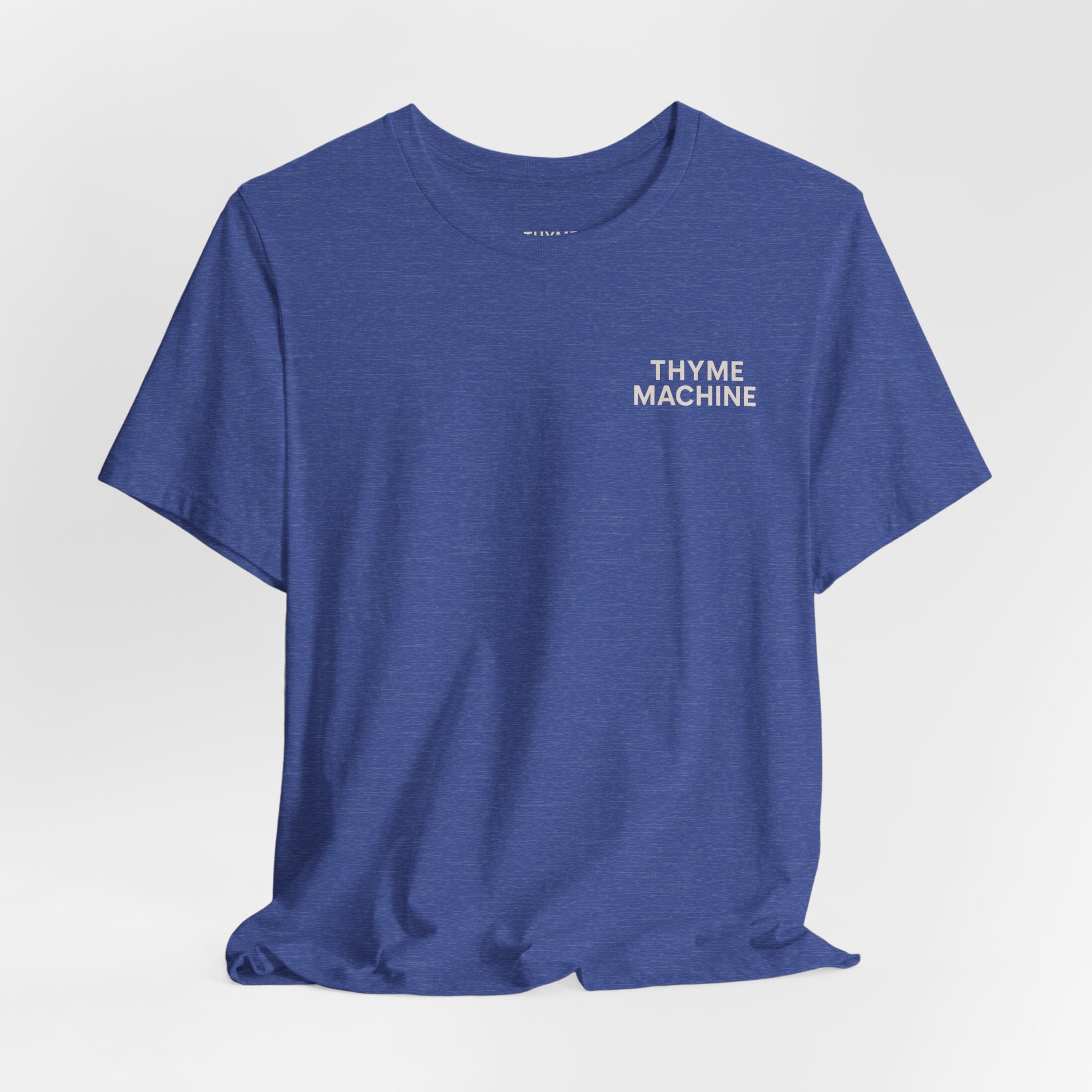 Time Machine T‑Shirt | Minimal Vintage Graphic Tee ("Ask Me About the Time")
