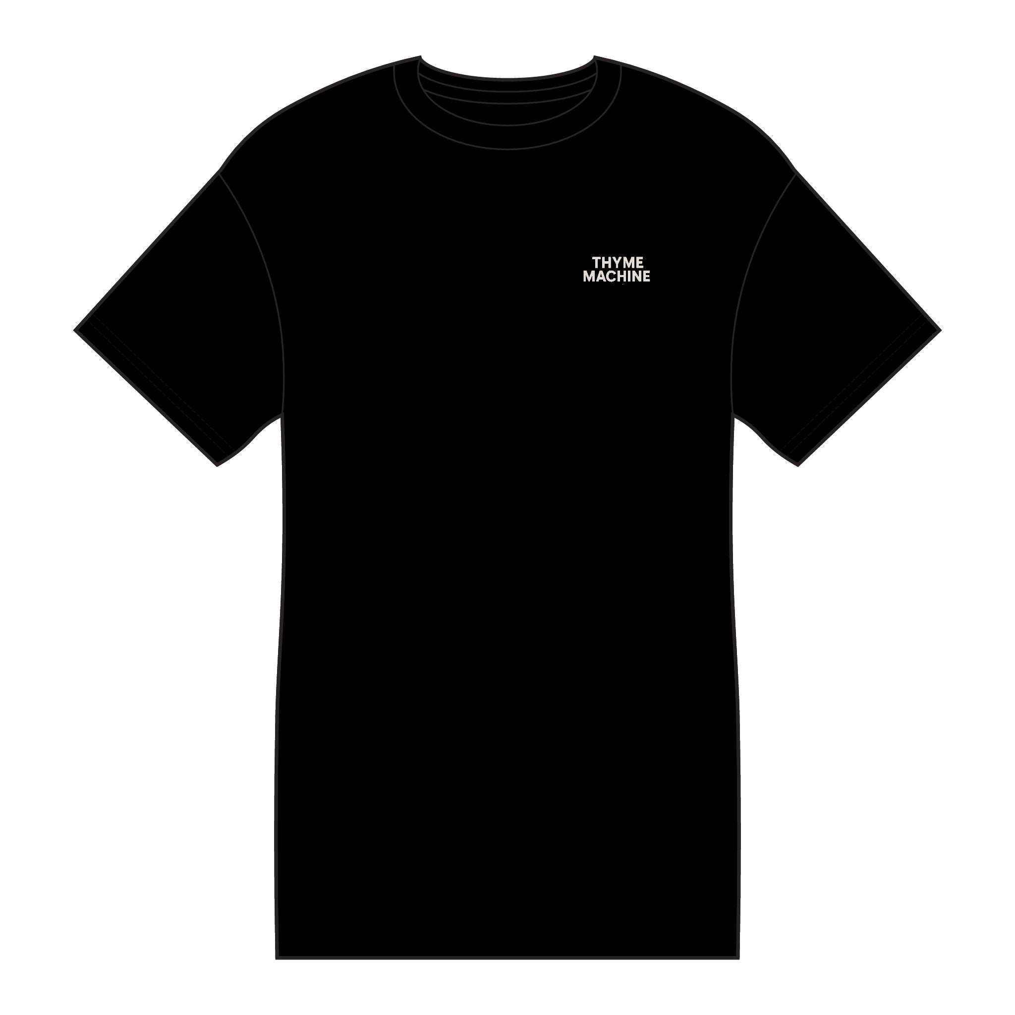 T-Shirt — "Soft Music, Bad Ideas" Graphic Tee (Thyme Machine)