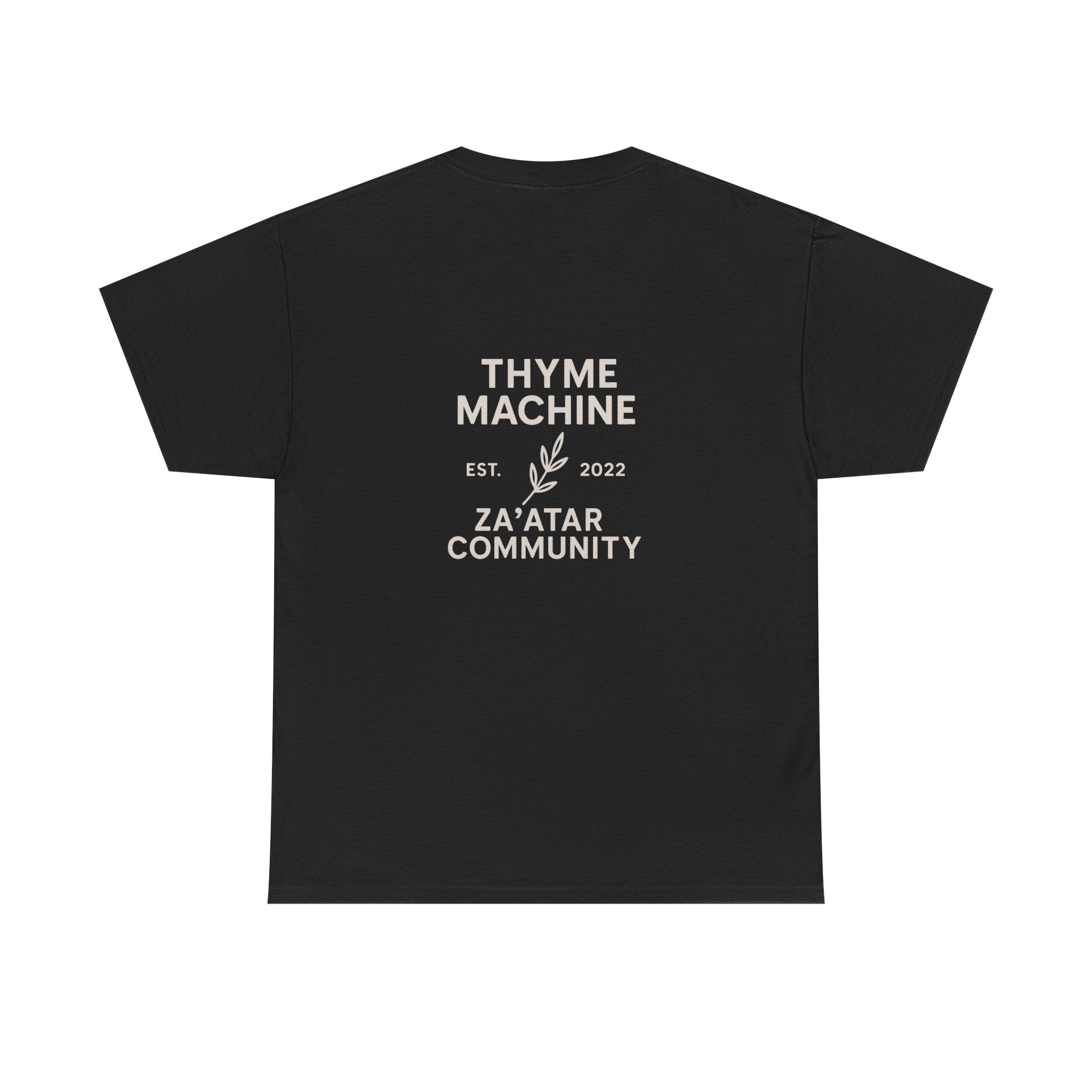 Official Thyme Machine Cafe Logo Unisex T-Shirt – Lebanese Manouche Food Truck Tee