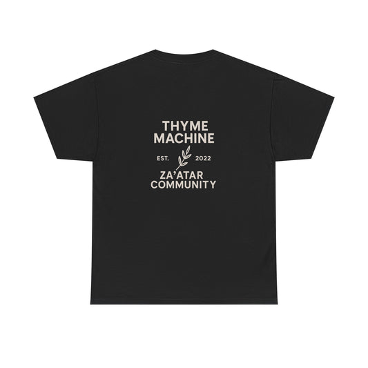 Official Thyme Machine Cafe Logo Unisex T-Shirt – Lebanese Manouche Food Truck Tee