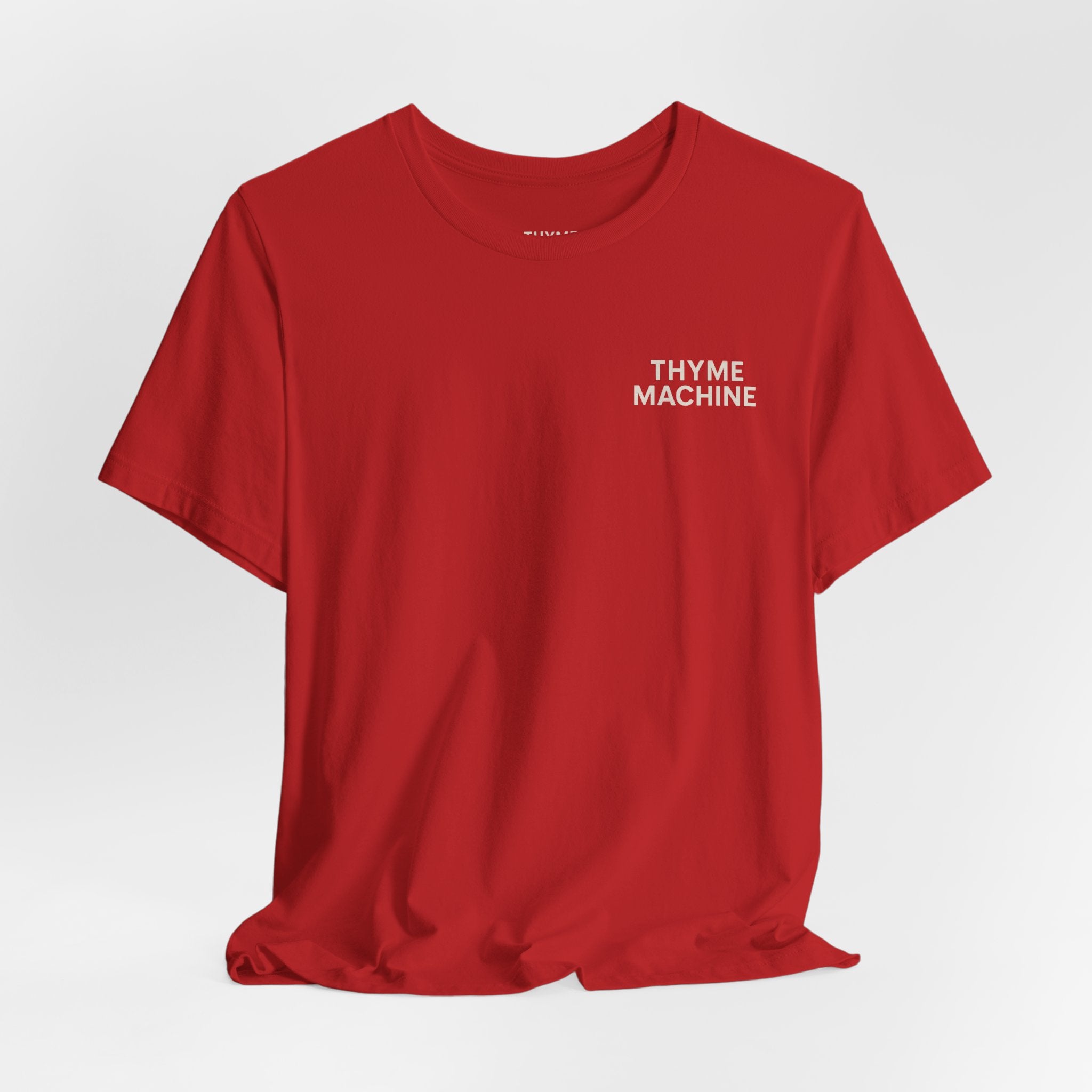 Time Machine T‑Shirt | Minimal Vintage Graphic Tee ("Ask Me About the Time")