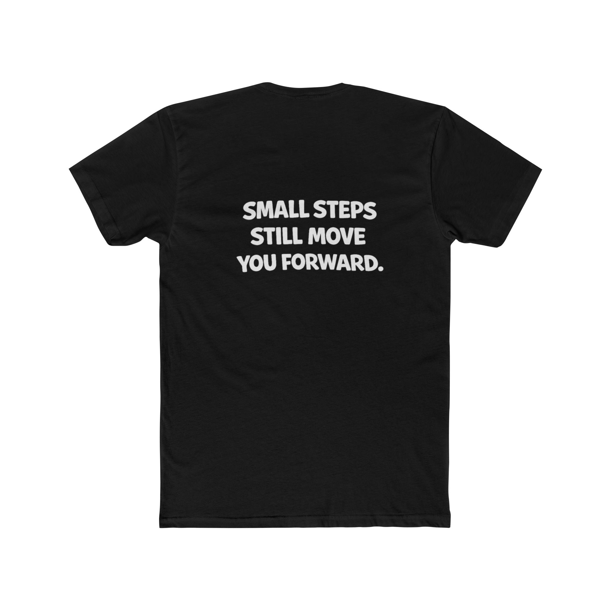 Small Steps | Graphic Cotton T-Shirt