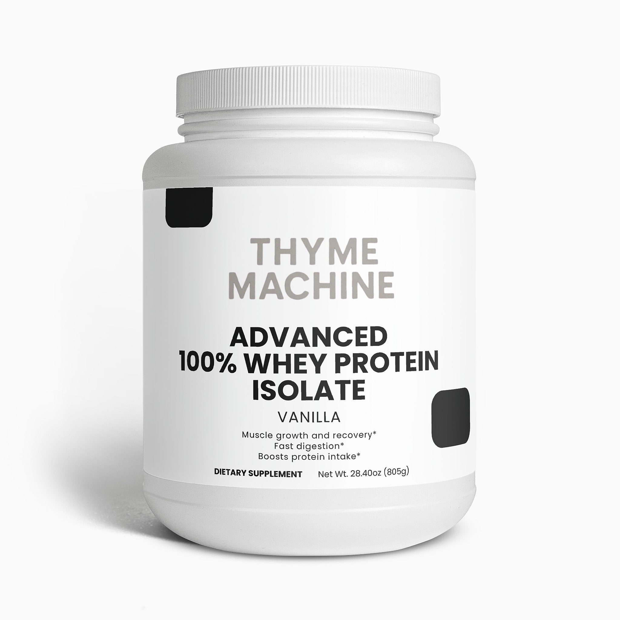 Advanced 100% Whey Protein Isolate (Vanilla) – Thyme Machine
