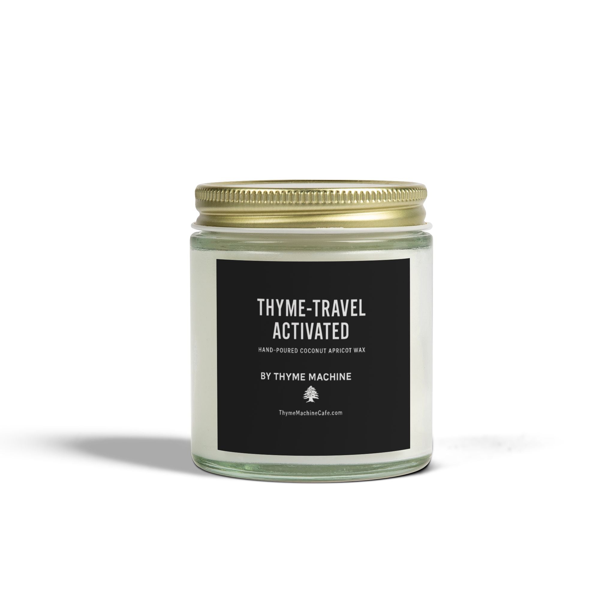 Scented Candle, Time Machine Activated Thyme Essence, Nostalgic Grandparents' Memories