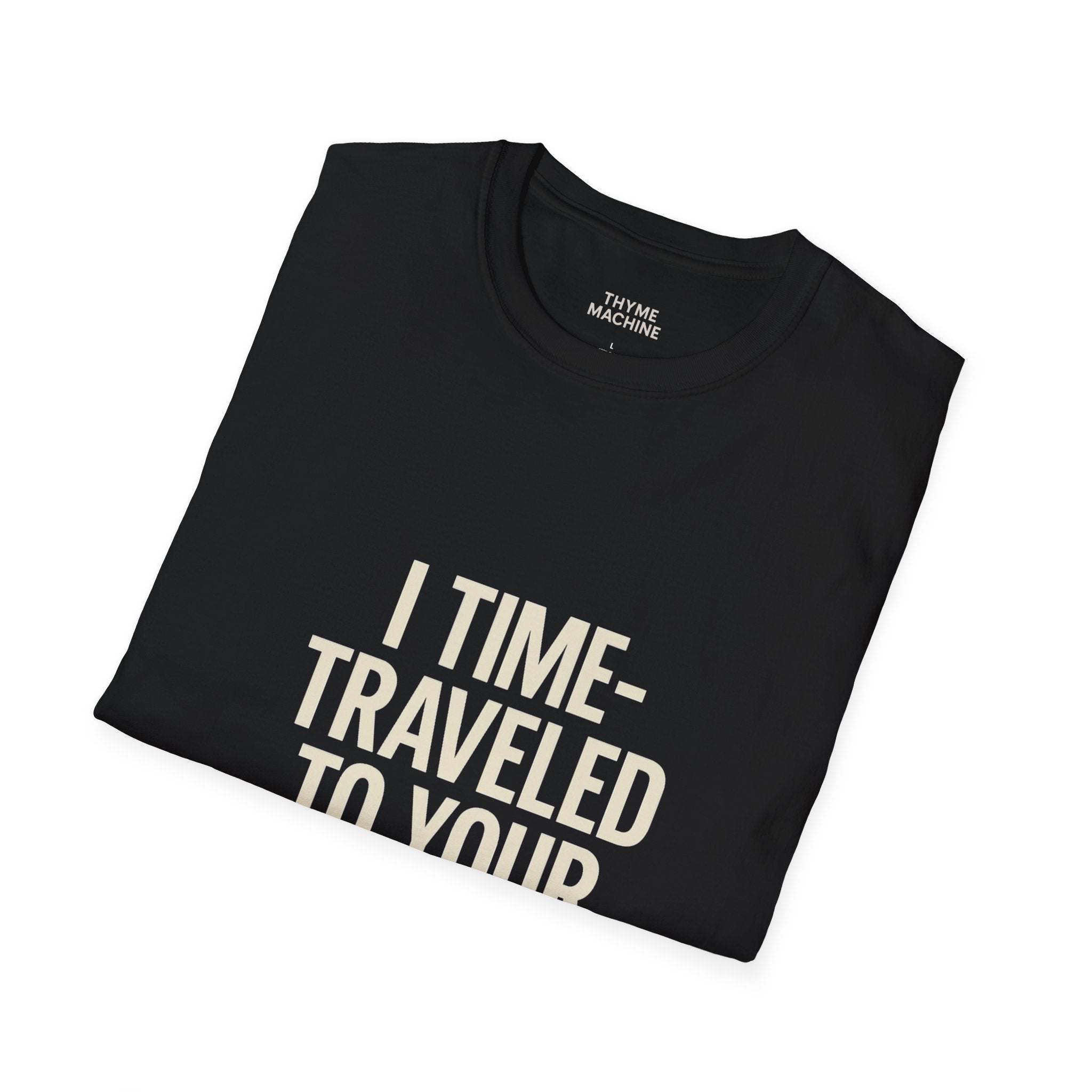Time Travel Grandma T-Shirt | Unisex Softstyle Tee