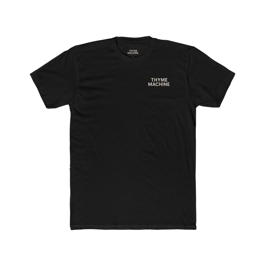 "Make Happiness A Hbit" Graphic Cotton T-Shirt