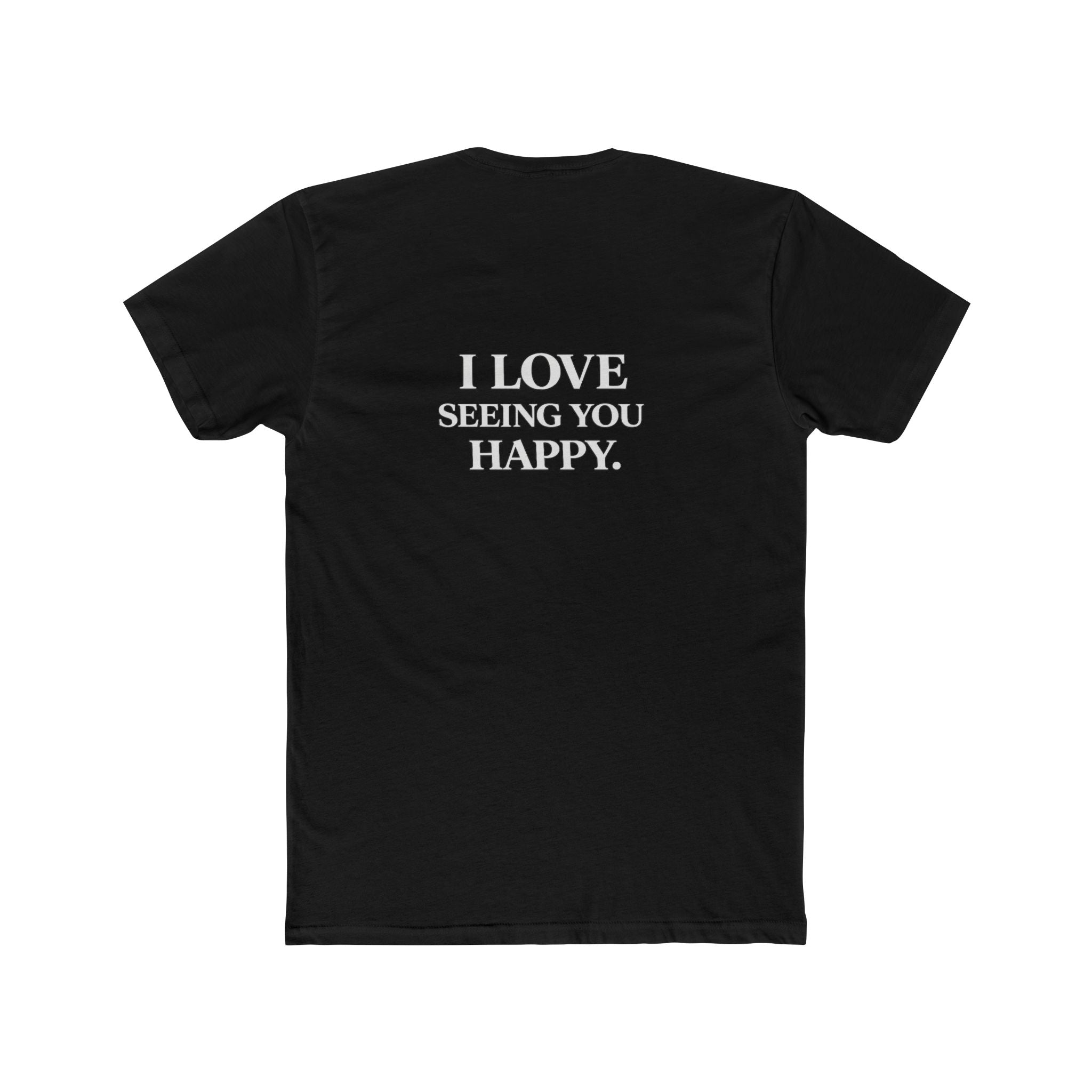 Thyme Machine Tee — "I Love Seeing You Happy." Graphic Crewneck