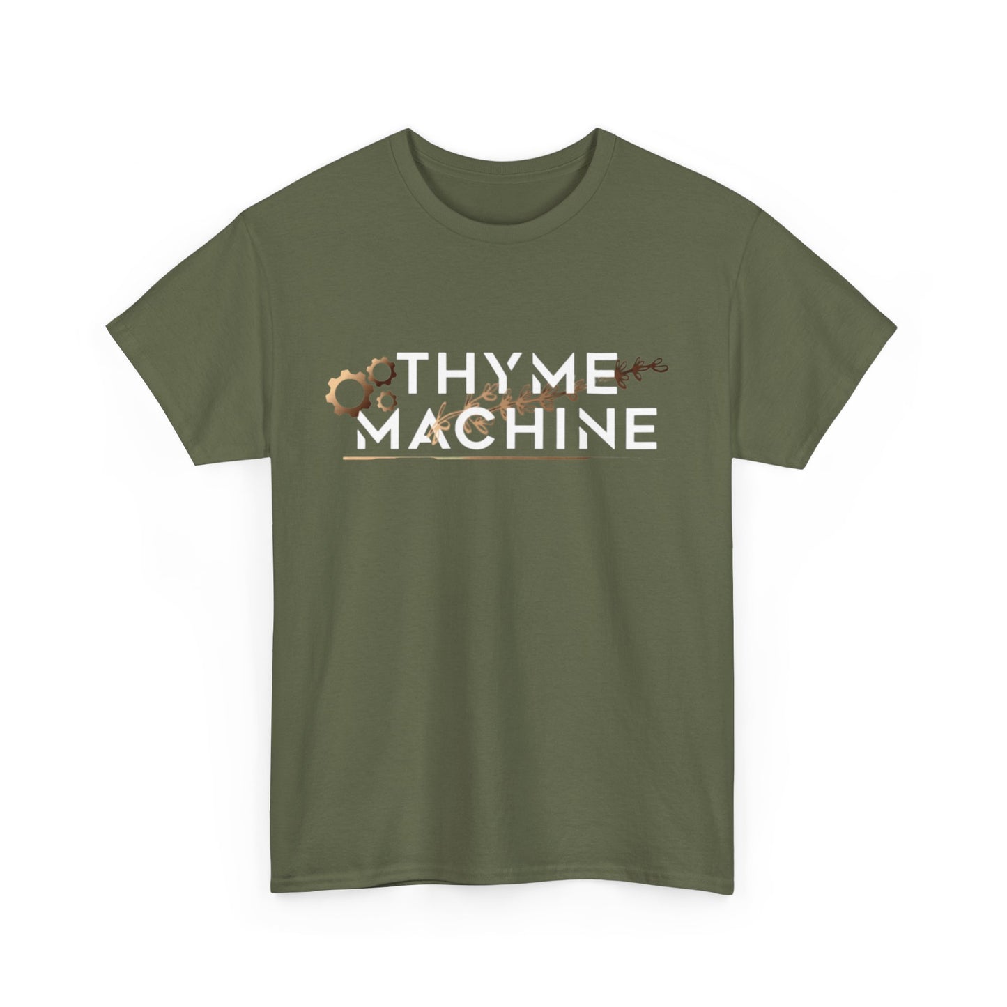 Official Thyme Machine Cafe Logo Unisex T-Shirt – Lebanese Manouche Food Truck Tee