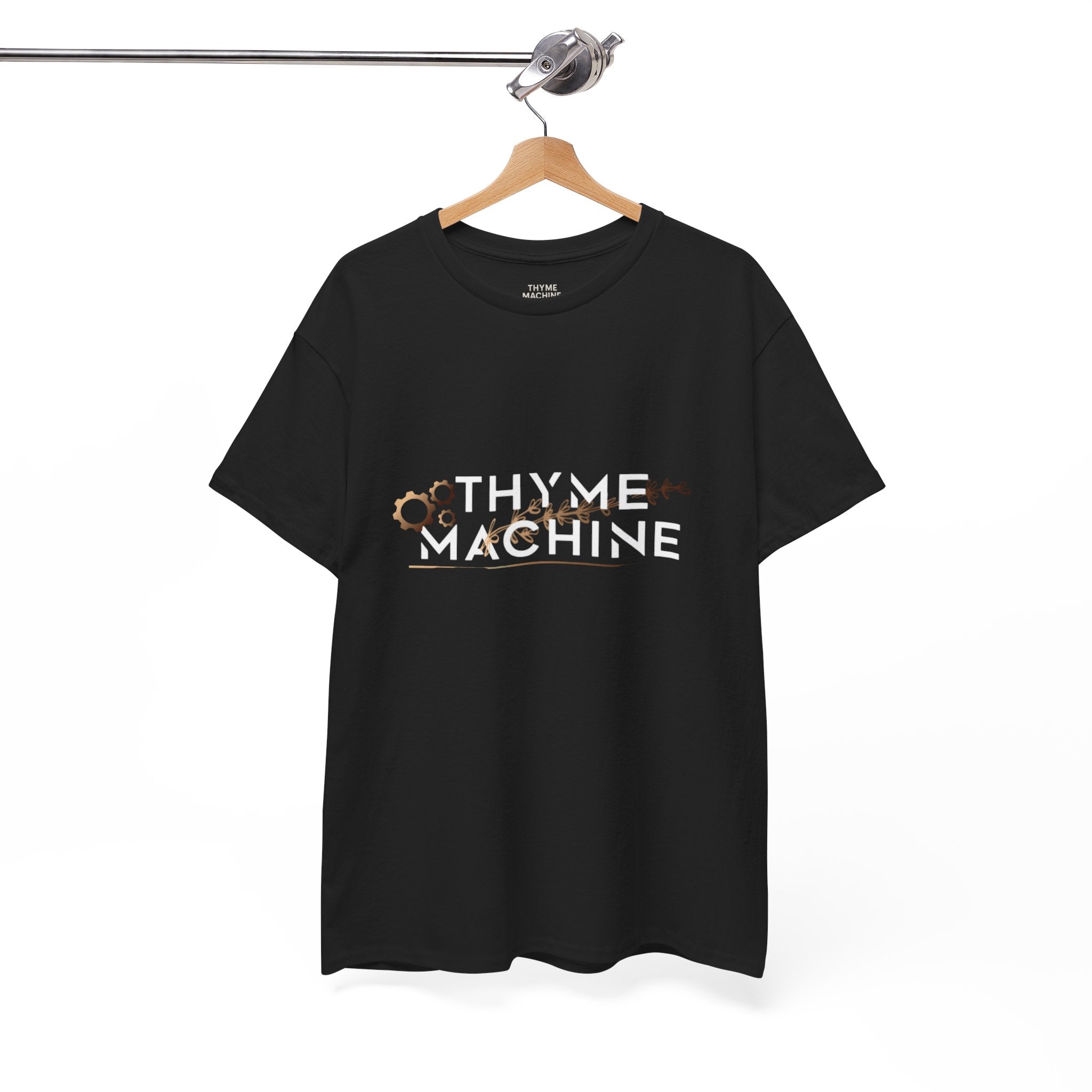 Official Thyme Machine Cafe Logo Unisex T-Shirt – Lebanese Manouche Food Truck Tee