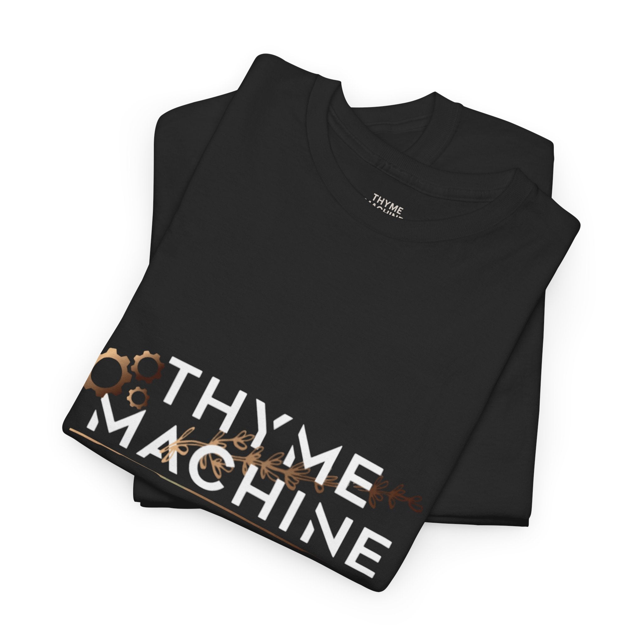 Official Thyme Machine Cafe Logo Unisex T-Shirt – Lebanese Manouche Food Truck Tee