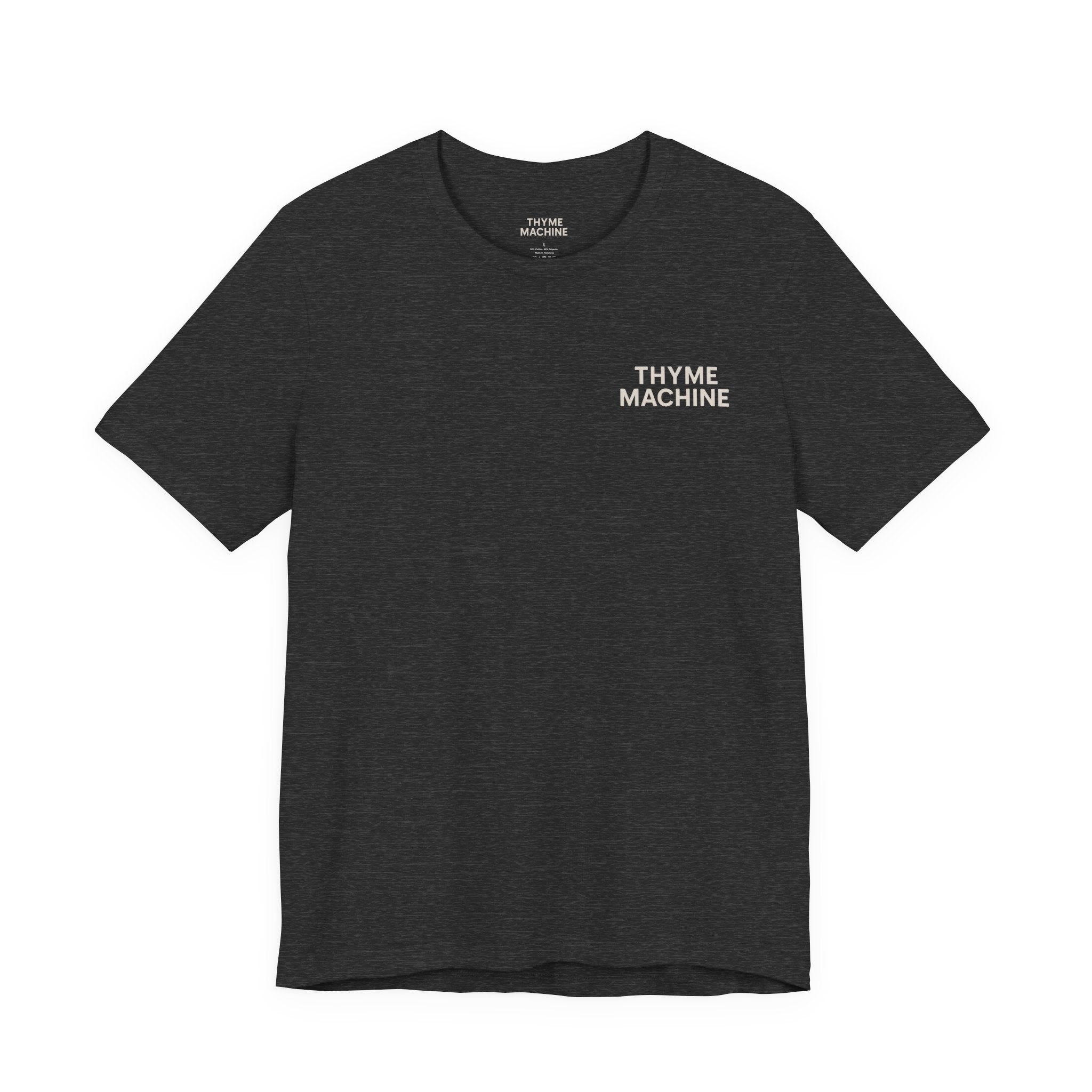 Time Machine T‑Shirt | Minimal Vintage Graphic Tee ("Ask Me About the Time")