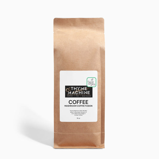 Mushroom Coffee Fusion - Lion’s Mane & Chaga 16oz