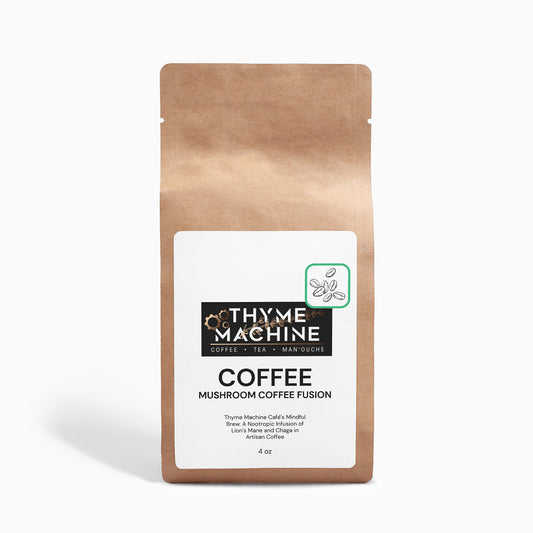 Mushroom Coffee Fusion - Lion’s Mane & Chaga 4oz